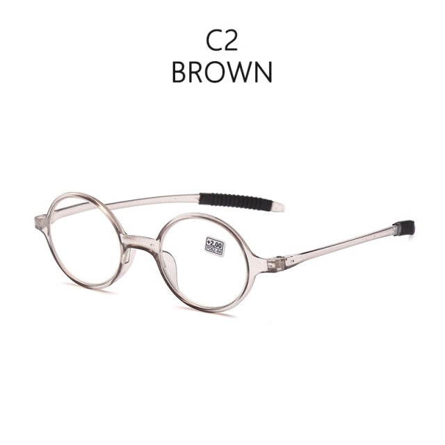 Retro Small Round Reading Glasses (Women)